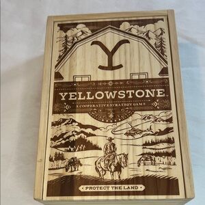 Yellowstone Cooperative Strategy Board Game - Brown